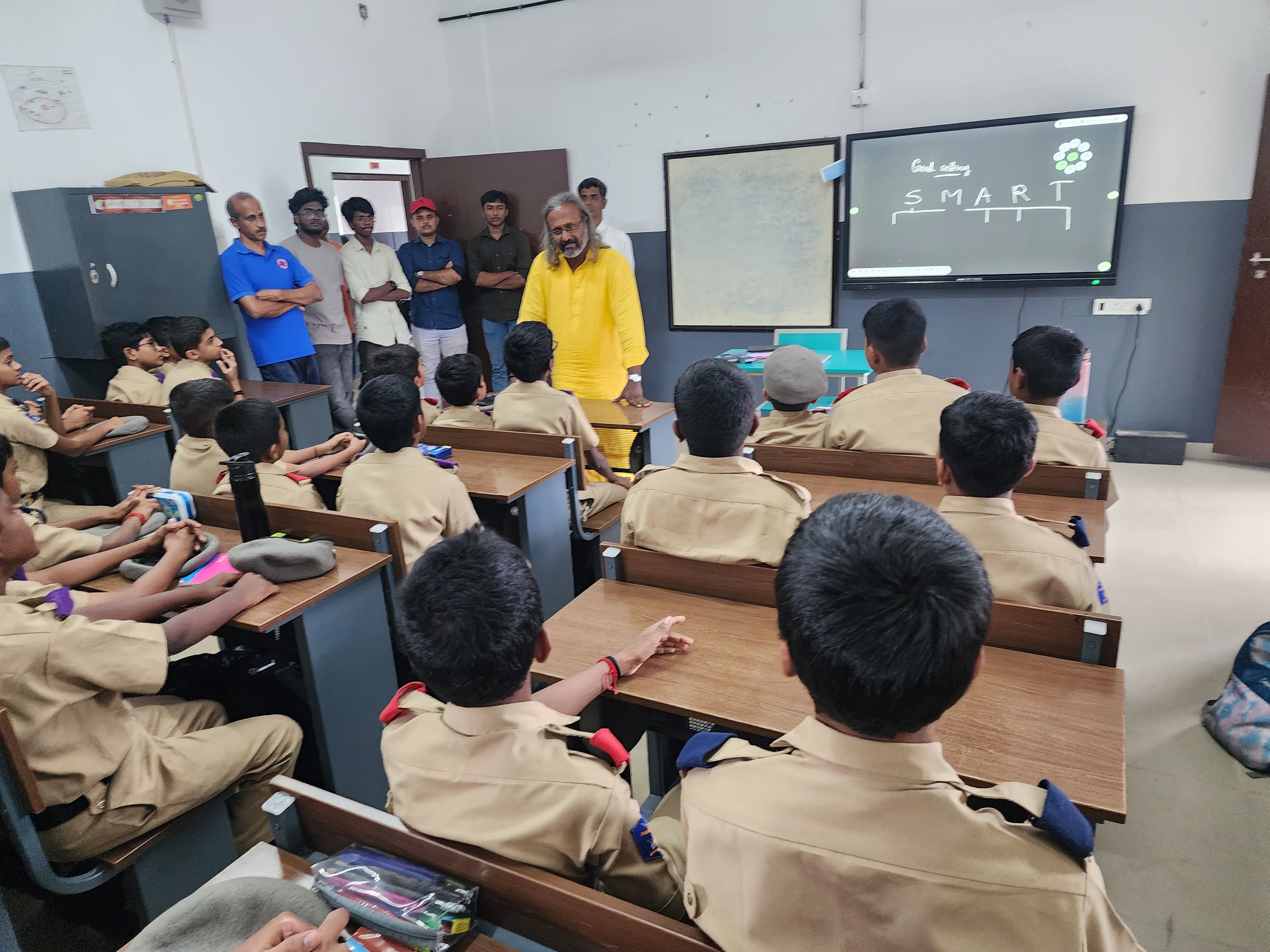Leadership Summit — Monthly Talks By Vip's — Vidyadhiraja Vidyapeetom Sainik School